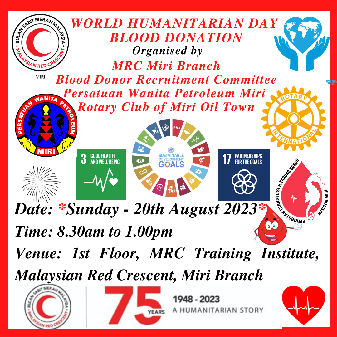 Blood Organ Donation Campaign Malaysian Red Crescent Society Community